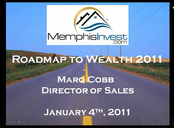 Memphis Real Estate Cash Flow Webinar