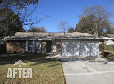 Front view of a home with "After" caption