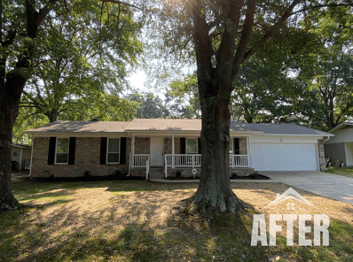 Curbside property view, labeled "After"