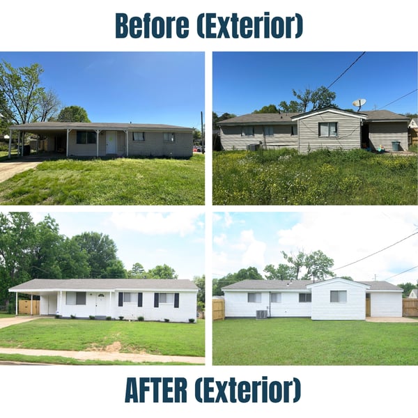 1481 Main Street Before and After Exterior