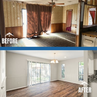 3309 Bellingham Court Before and After