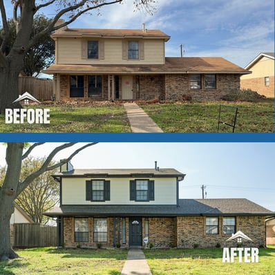 3709 Bond Street Before and After