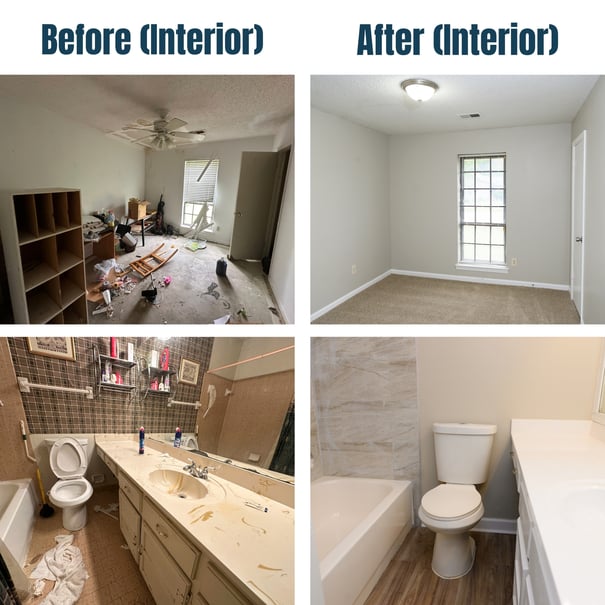 4580 Hickory Branch Before and After Bedroom_Bathroom