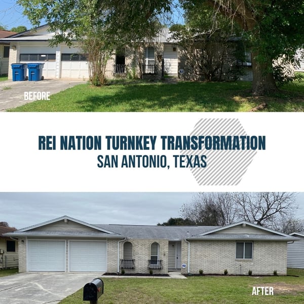 REI Nation Turnkey Transformation: San Antonio, Texas