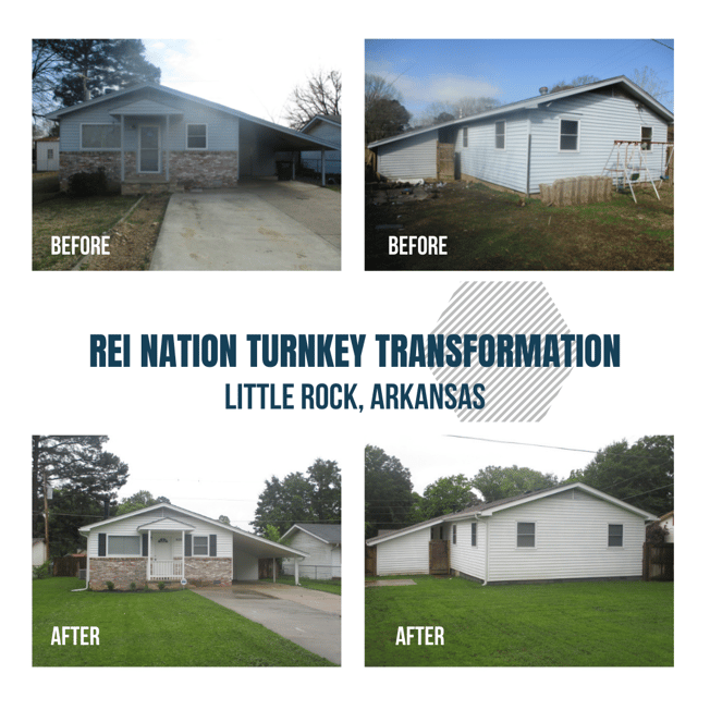 REI Nation Turnkey Transformation: Little Rock, Arkansas