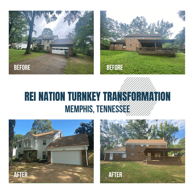 REI Nation Turnkey Transformation: Memphis, TN