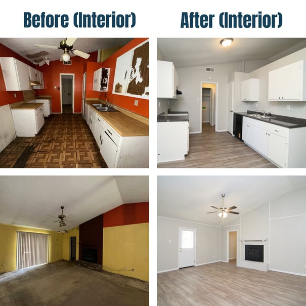 5680 Ballenmoor Before and After Interior