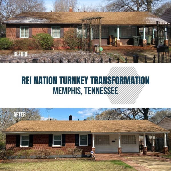 REI Nation Turnkey Transformation: Memphis, Tennessee