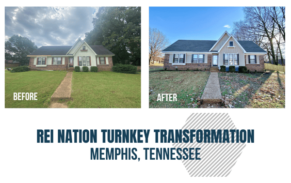REi Nation Turnkey Transformation: Memphis, Tennessee