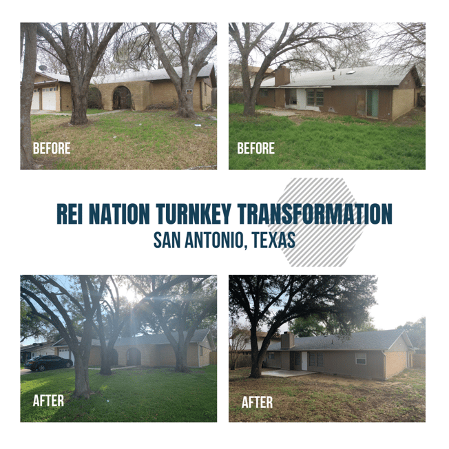 REI Nation Turnkey Transformation: San Antonio, Texas