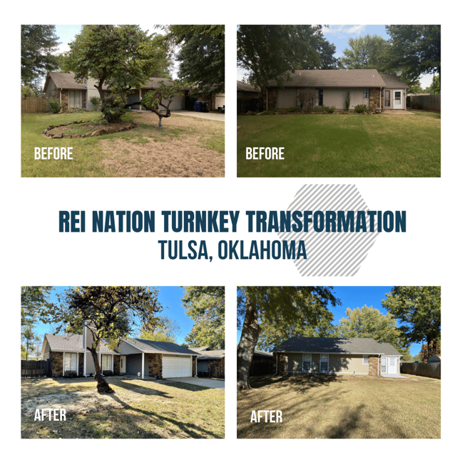 REI Nation Turnkey Transformation: Tulsa, Oklahoma