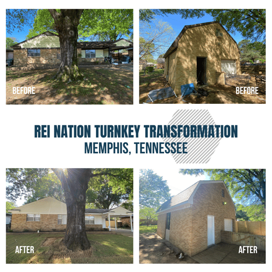 REI Nation Turnkey Transformation: Memphis, Tennessee