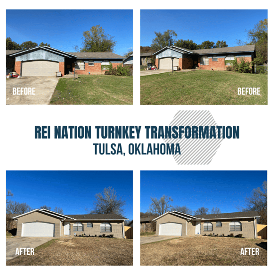 REI Nation Turnkey Transformation: Tulsa, Oklahoma
