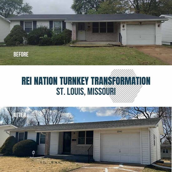 REI Nation Turnkey Transformation: St. Louis, Missouri