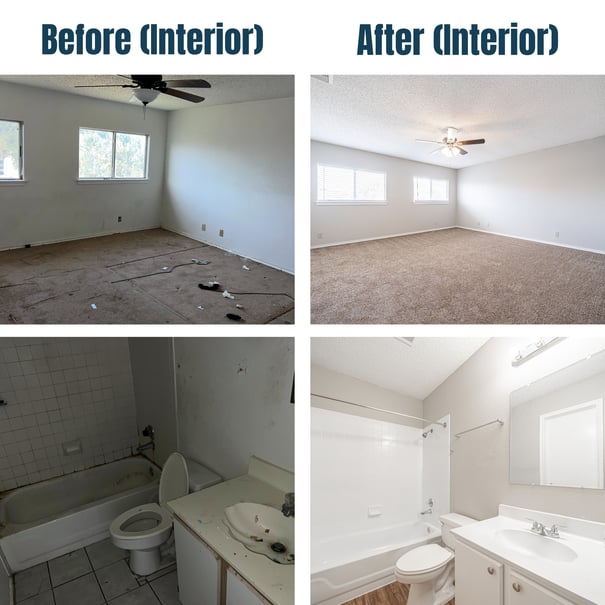 13019 Woller Creek Before And After Interior