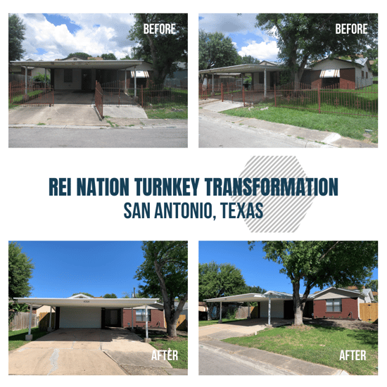 REI Nation Turnkey Transformation: San Antonio, Texas