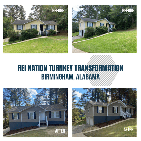 REI Nation Turnkey Transformation: Birmingham, Alabama
