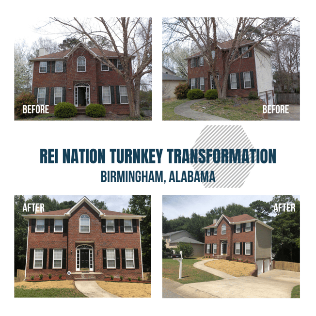 REI Nation Turnkey Transformation: Birmingham, Alabama