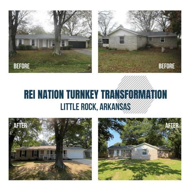 REI Nation Turnkey Transformation: Little Rock, Arkansas