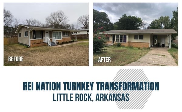 REI Nation Turnkey Transformation: Little Rock, Arkansas