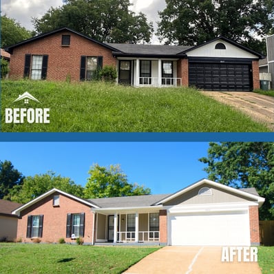 6602 Beaverlodge Before and After