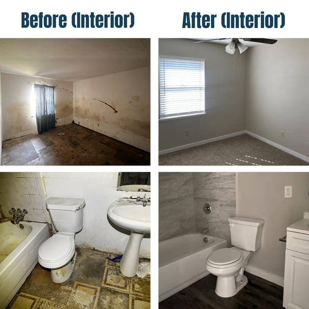802 Las Palmas Dr Before and After Bedroom_Bathroom