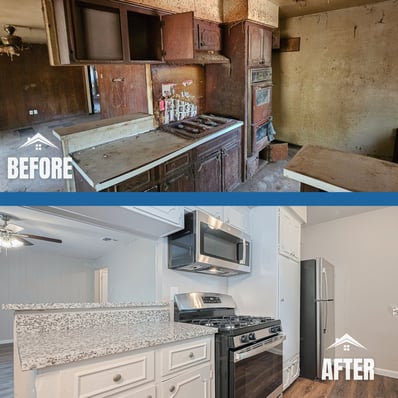 9003 Chateau Forest Before and After