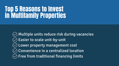 Top 5 Reasons to Invest in Multifamily Properties