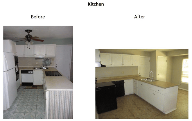 kitchen before and after pictures
