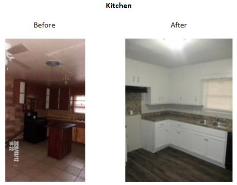 kitchen before and after photos