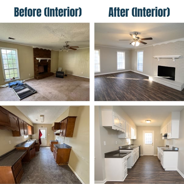 Transformation Tuesday - 2814 Baywood - Interior
