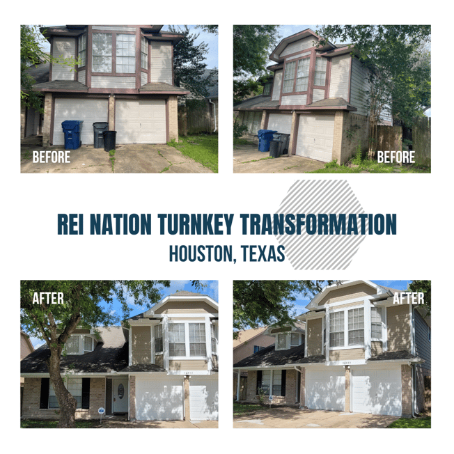 REI Nation Turnkey Transformation: Houston, Texas