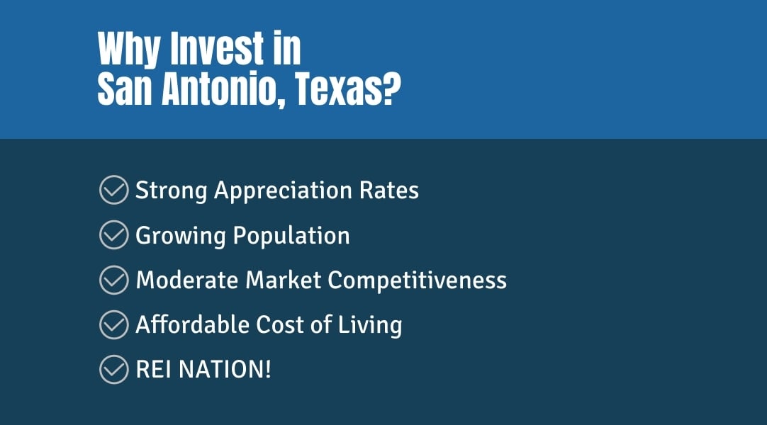 why invest in San Antonio TX