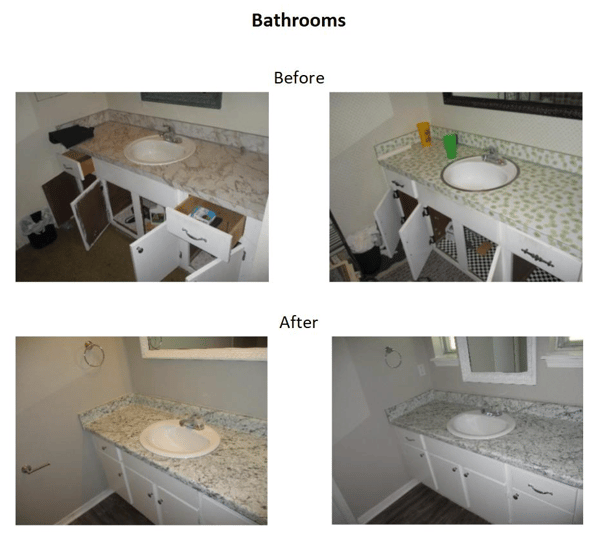 athroom before and after photos